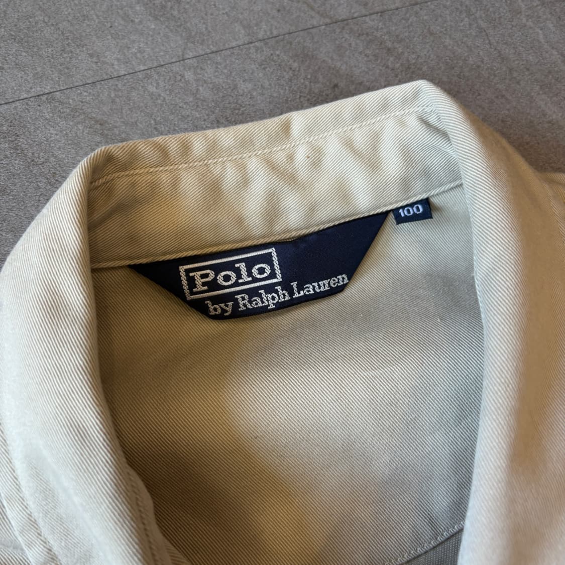 폴로 정품 베이지 스윙톱 자켓 상품이미지5