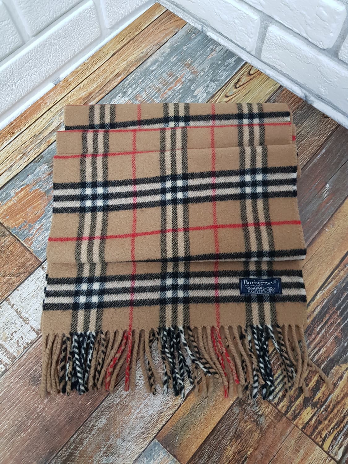 [정품] 버버리 노바체크 메리노울 머플러 상품이미지5