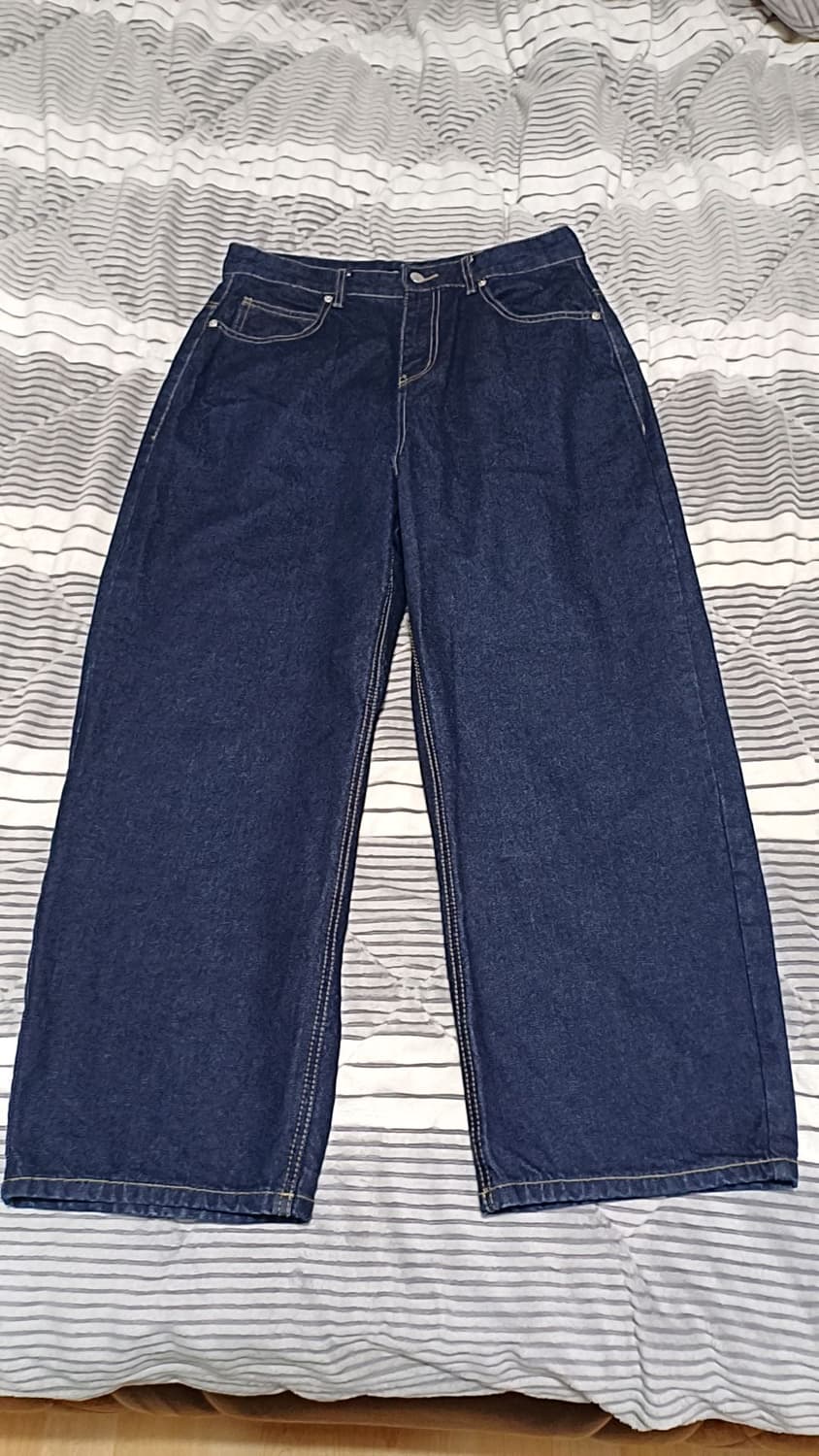 토피 와이드청바지 32인치 기장101 상품이미지1