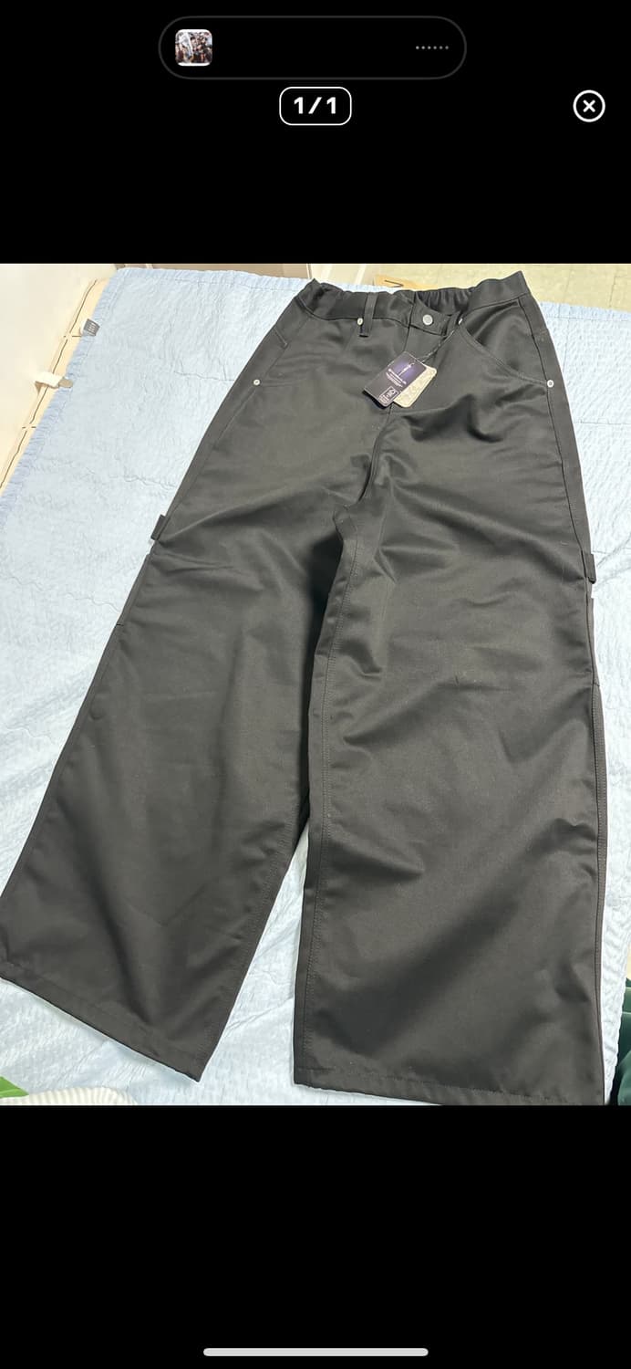 KAGRU 블랙팬츠 상품이미지3