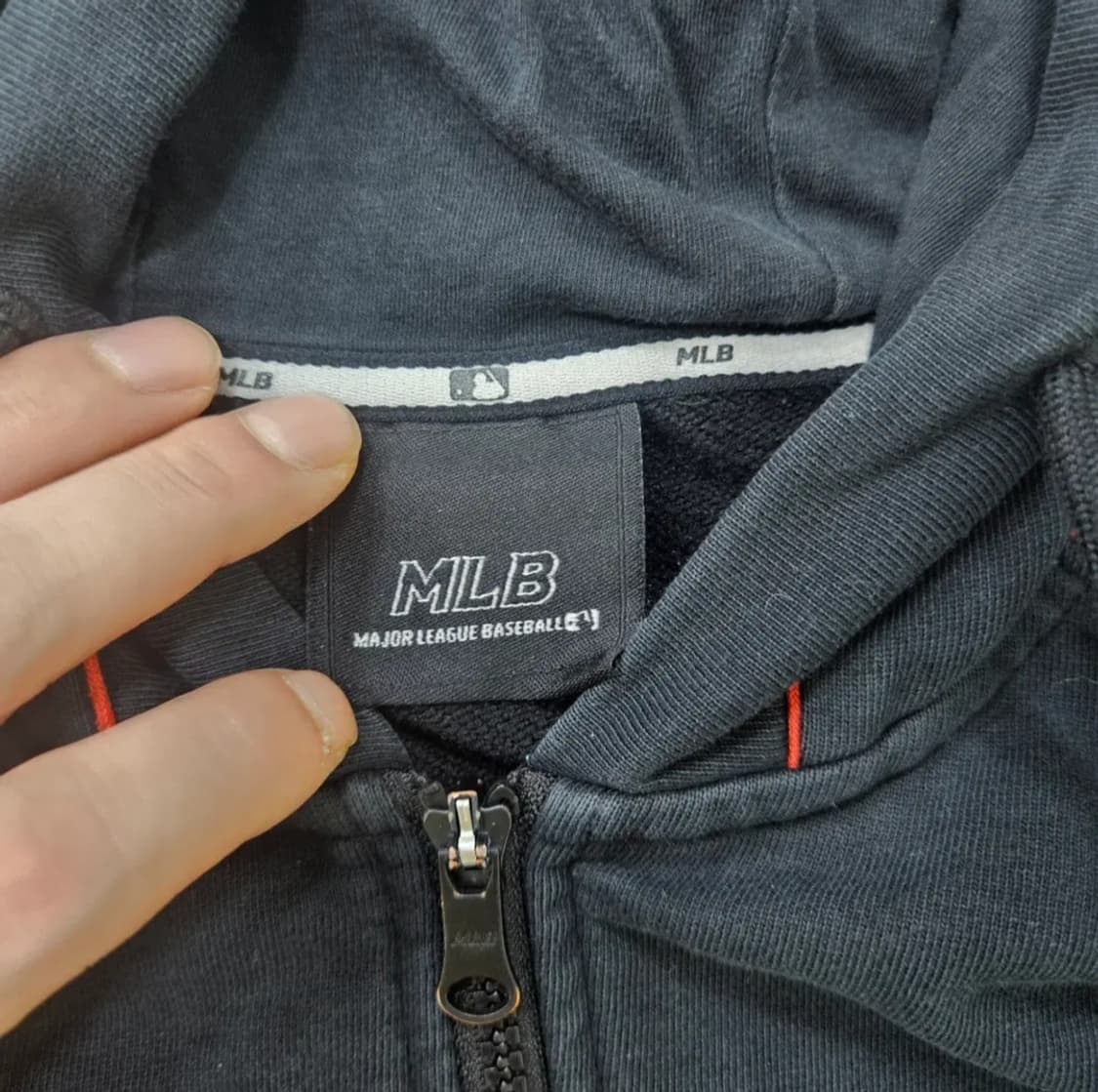 100 MLB 다저스로고 후드집업 0303Y 상품이미지3