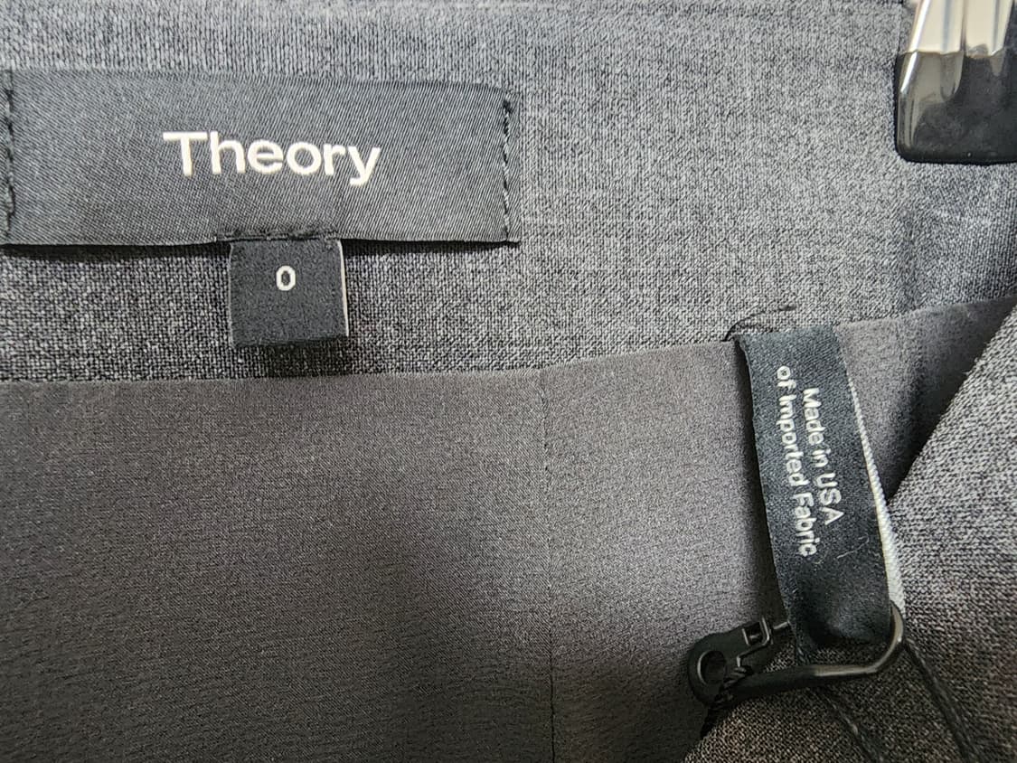 새상품 Theory 그레이 미디 스커트 상품이미지6