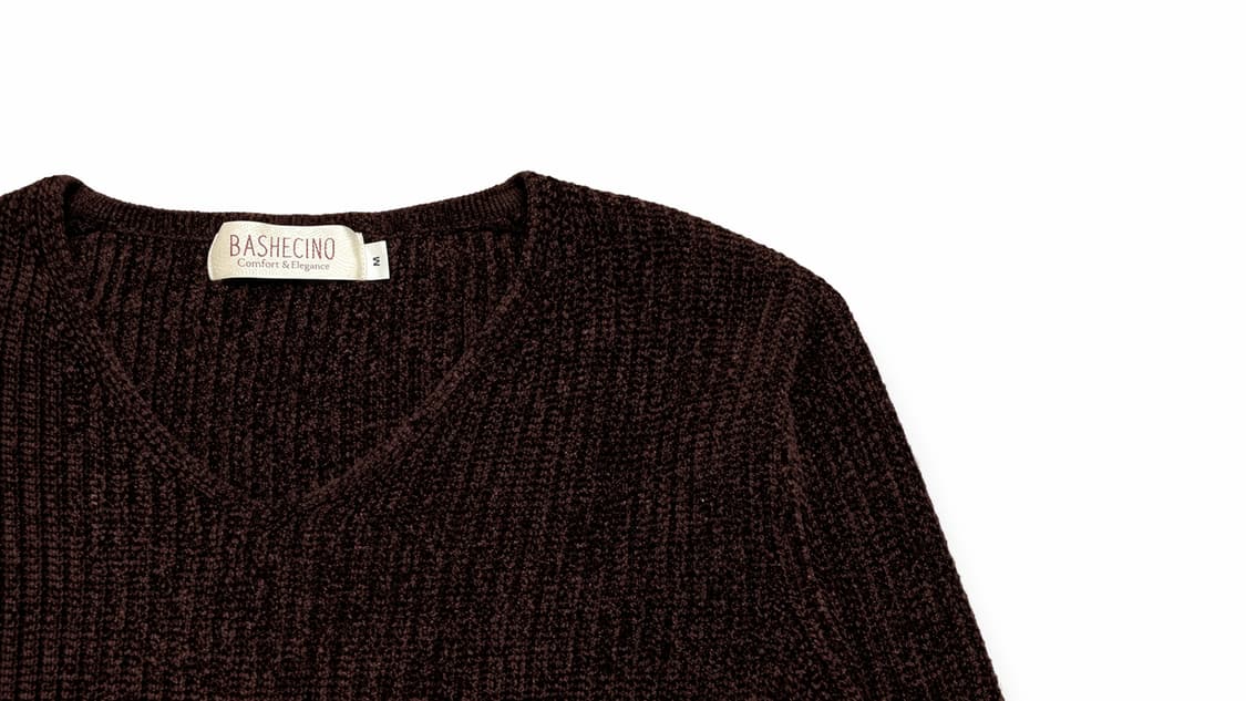 JPN 00s 일본 빈티지 y2k 모리걸 벨벳 셔닐 브이넥 니트 스웨터 상품이미지4