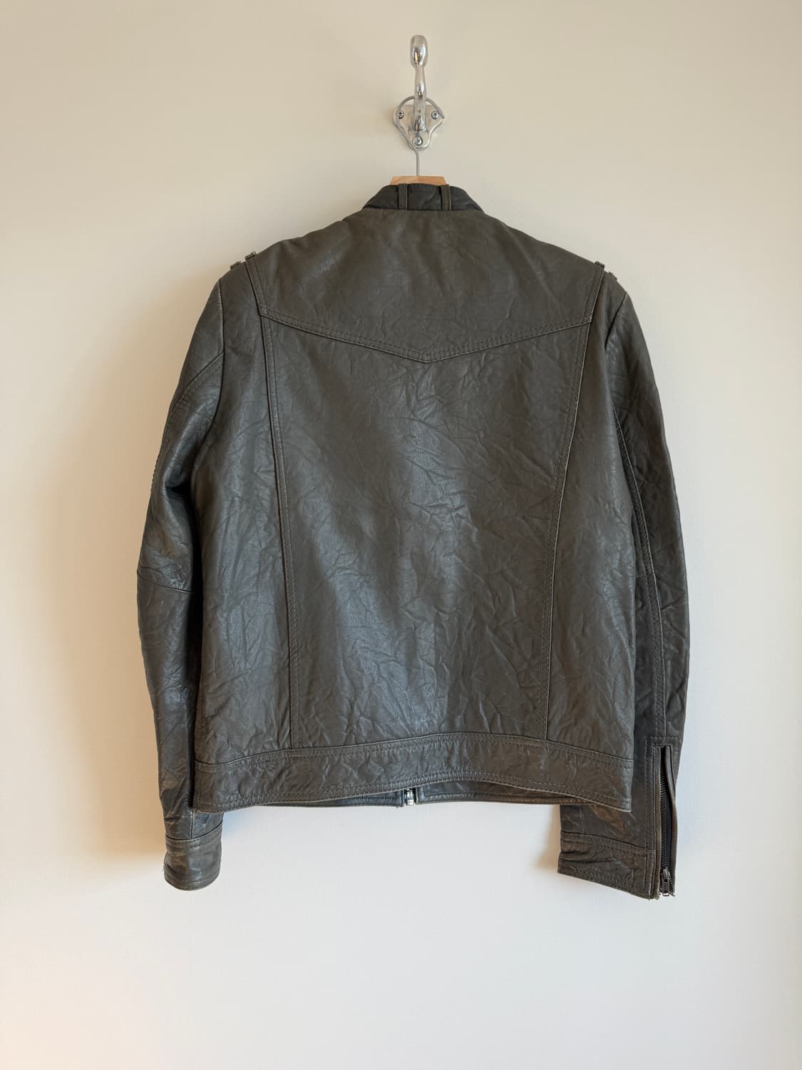 H&M 레더 자켓 상품이미지6