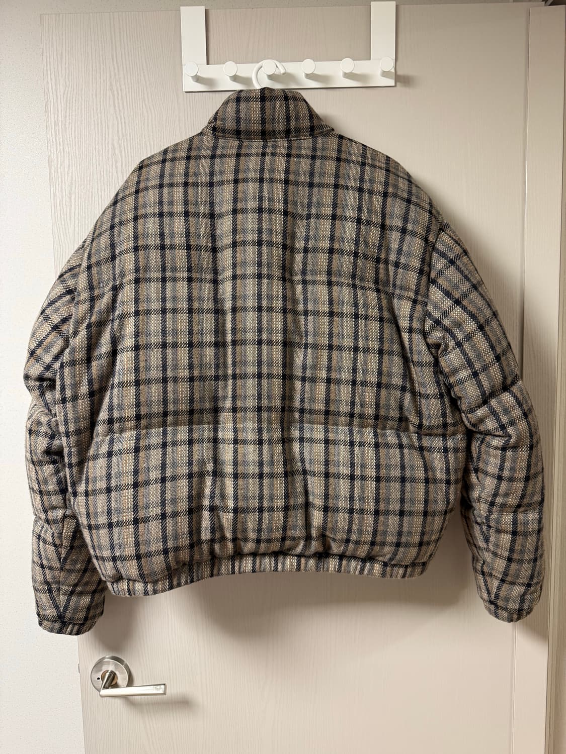 stu 체크패딩 상품이미지2