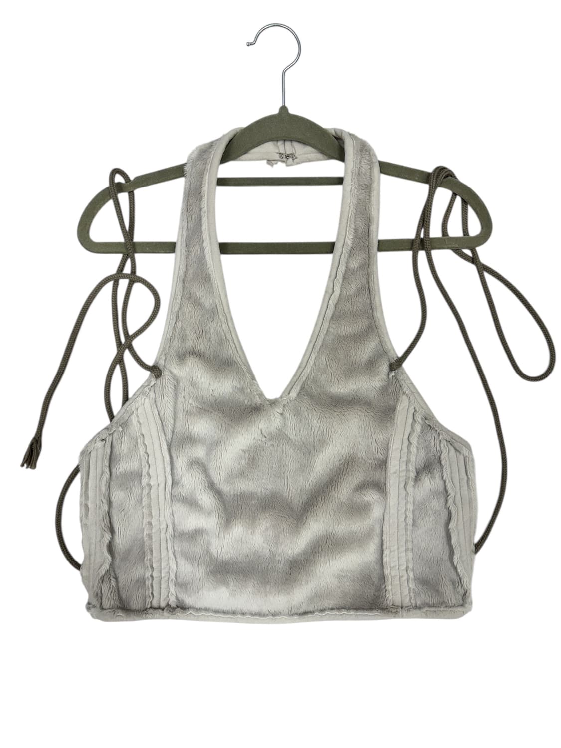 [오호스] Savage 퍼 뷔스티에, 그레이 상품이미지1