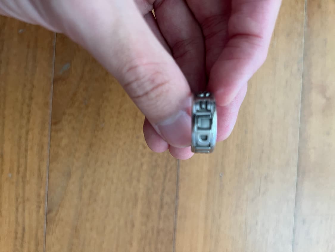 디젤 레터링 반지 us 8 상품이미지2