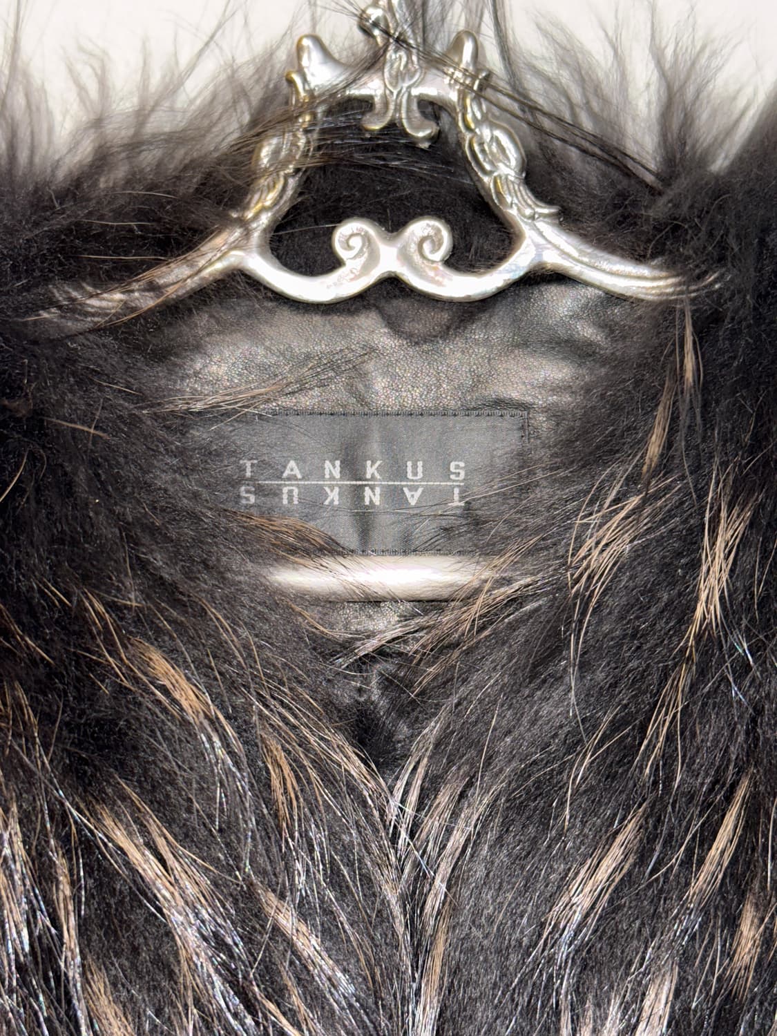 TANKUS khaki lamb skin raccoon fur jk 상품이미지4