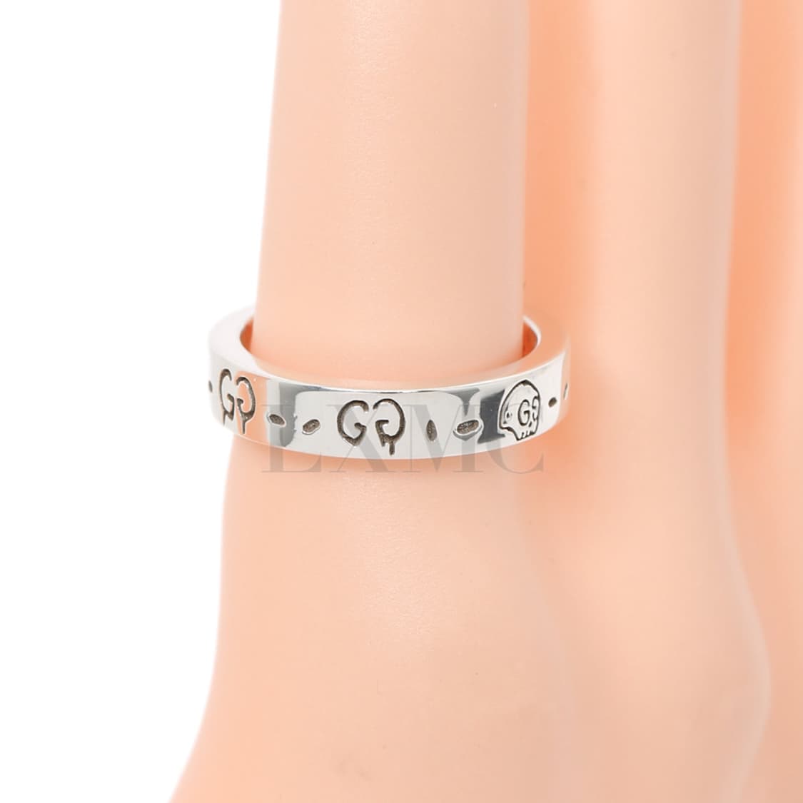 구찌 GG로고 실버링 고스트 반지 실버 반지 9호 477932 상품이미지7