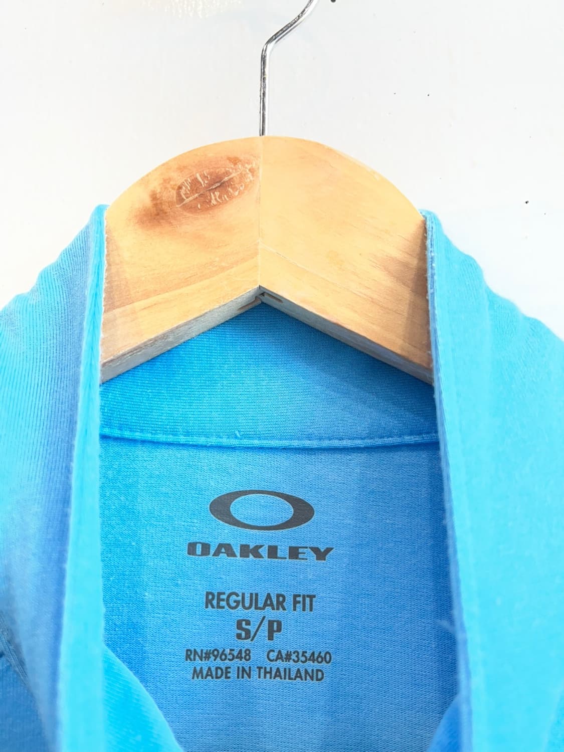 오클리 하프집 스카이블루 반팔 티셔츠 S 상품이미지4