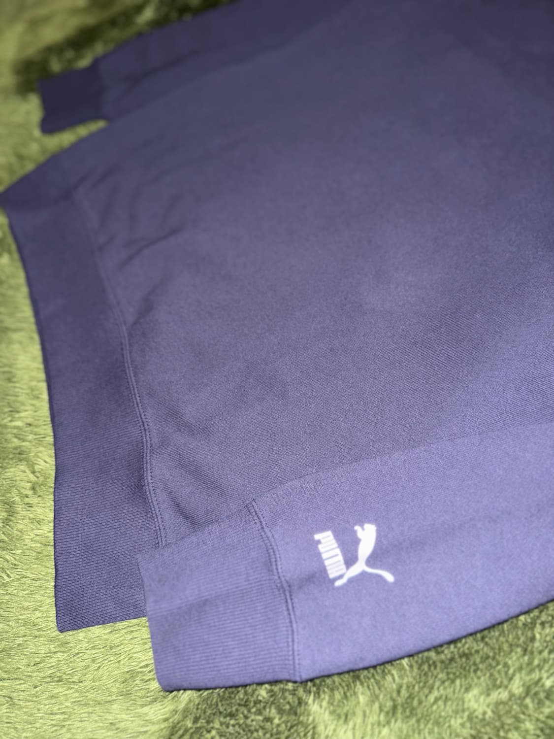 [S] 스테이플 피죤 X 푸마 콜라보 릴렉스 핏 브이넥 스웻셔츠 네이비 상품이미지5