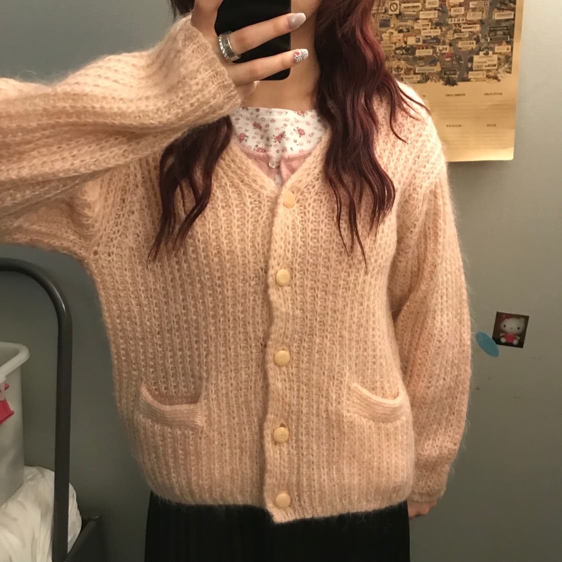 코디 SET JPN Vintage 모리걸 라떼갸루 하구미 로걀 상품이미지2