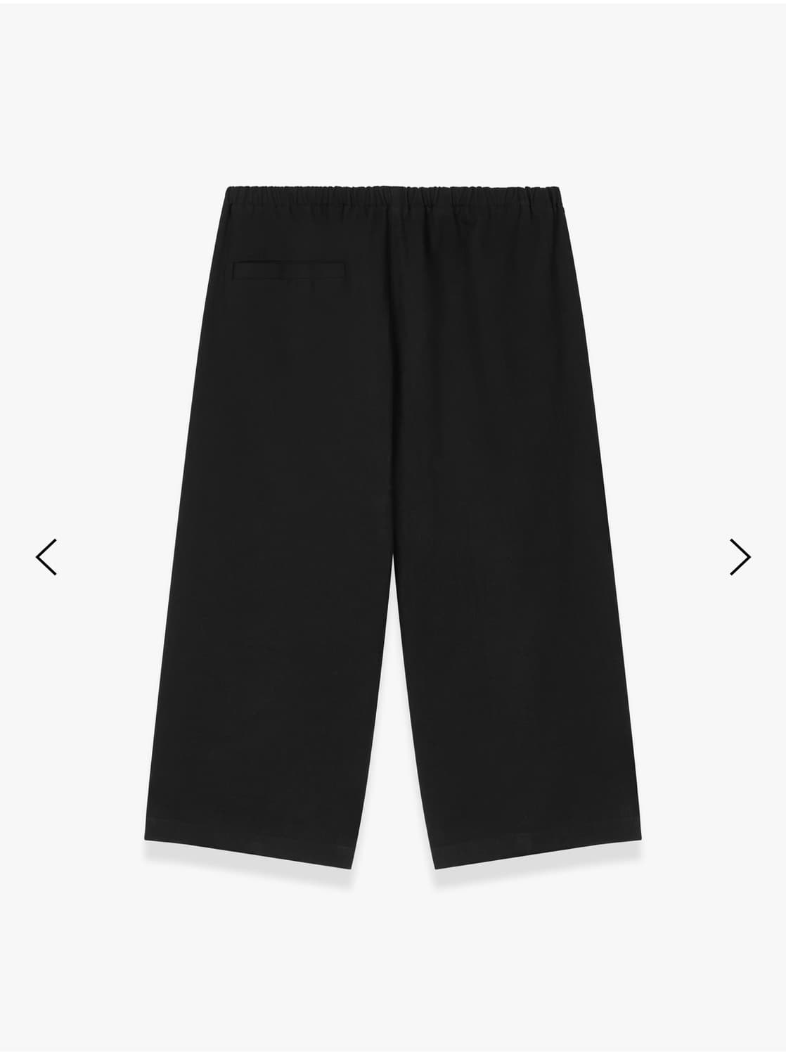 Ease capri pants (black) 상품이미지5