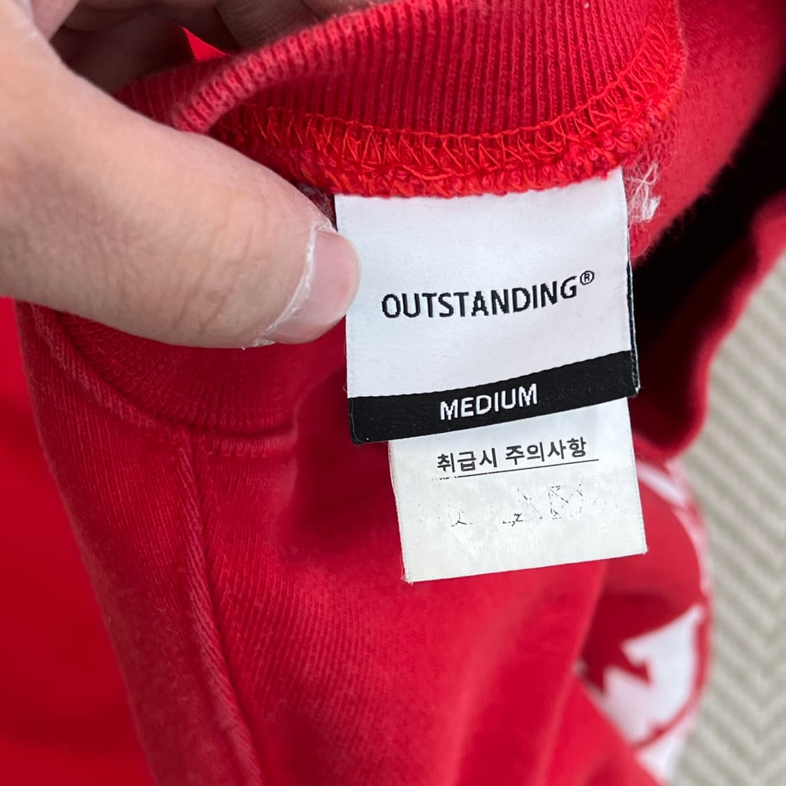 아웃스탠딩 프린팅 맨투맨 r3276  상품이미지5