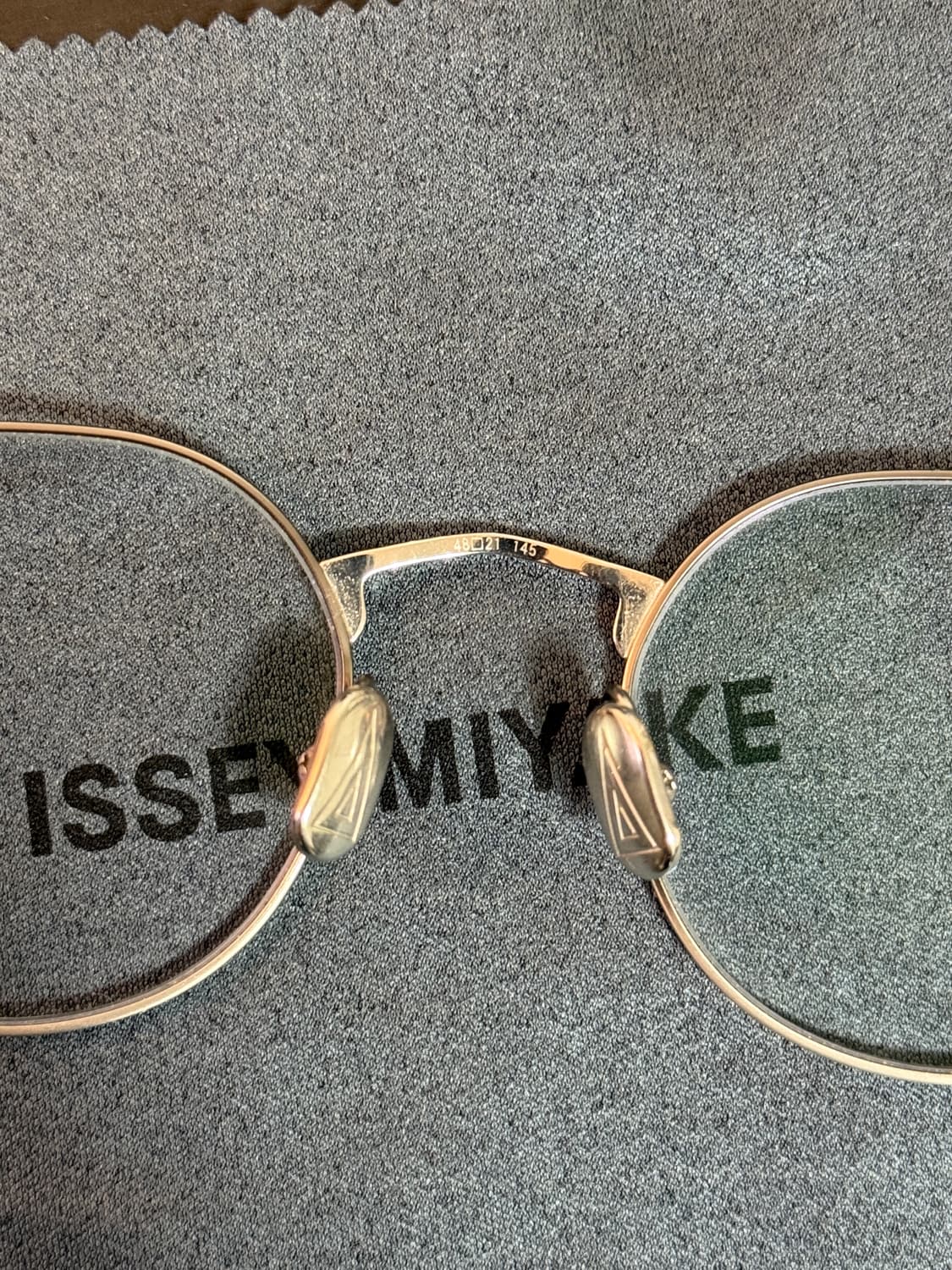 issey Miyake 금자안경 판트3 실버 상품이미지5