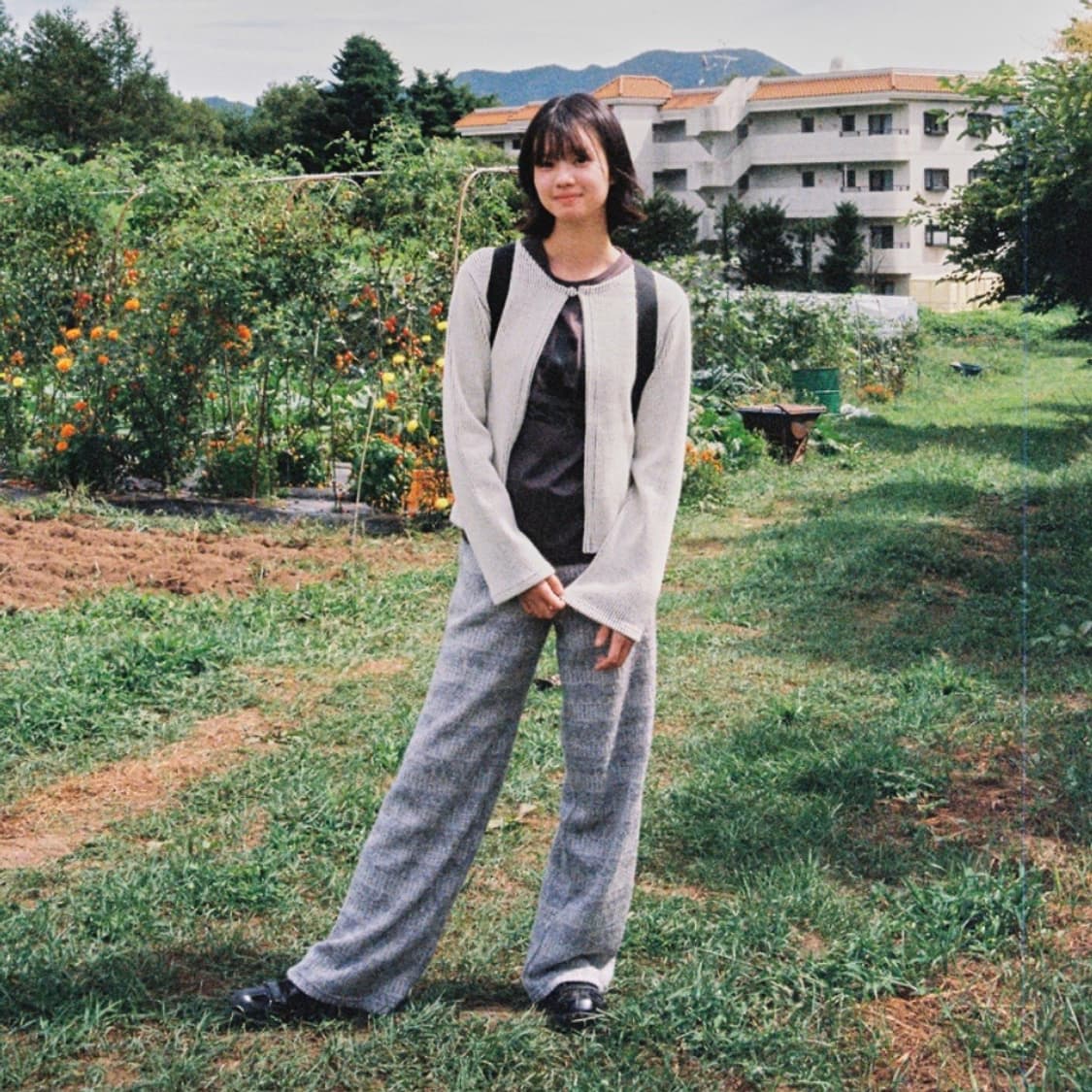 페스토 울 니트 밴드 팬츠 포그컬러 상품이미지1