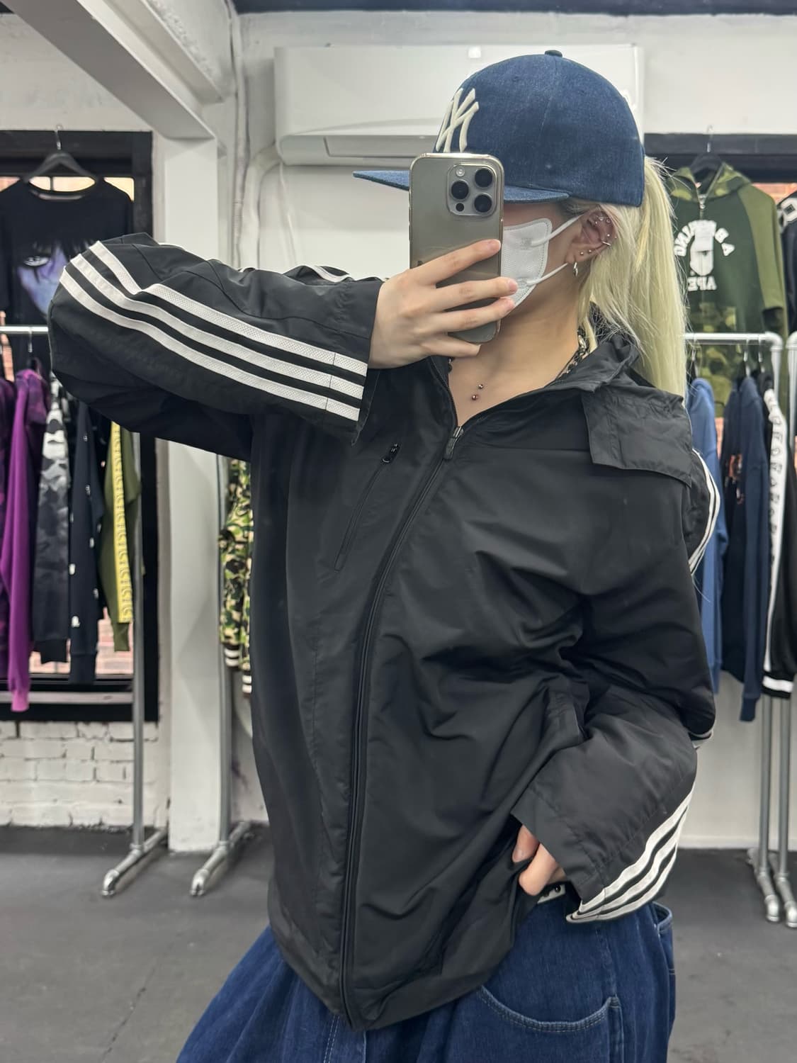 아디다스 오버핏 바람막이 상품이미지6