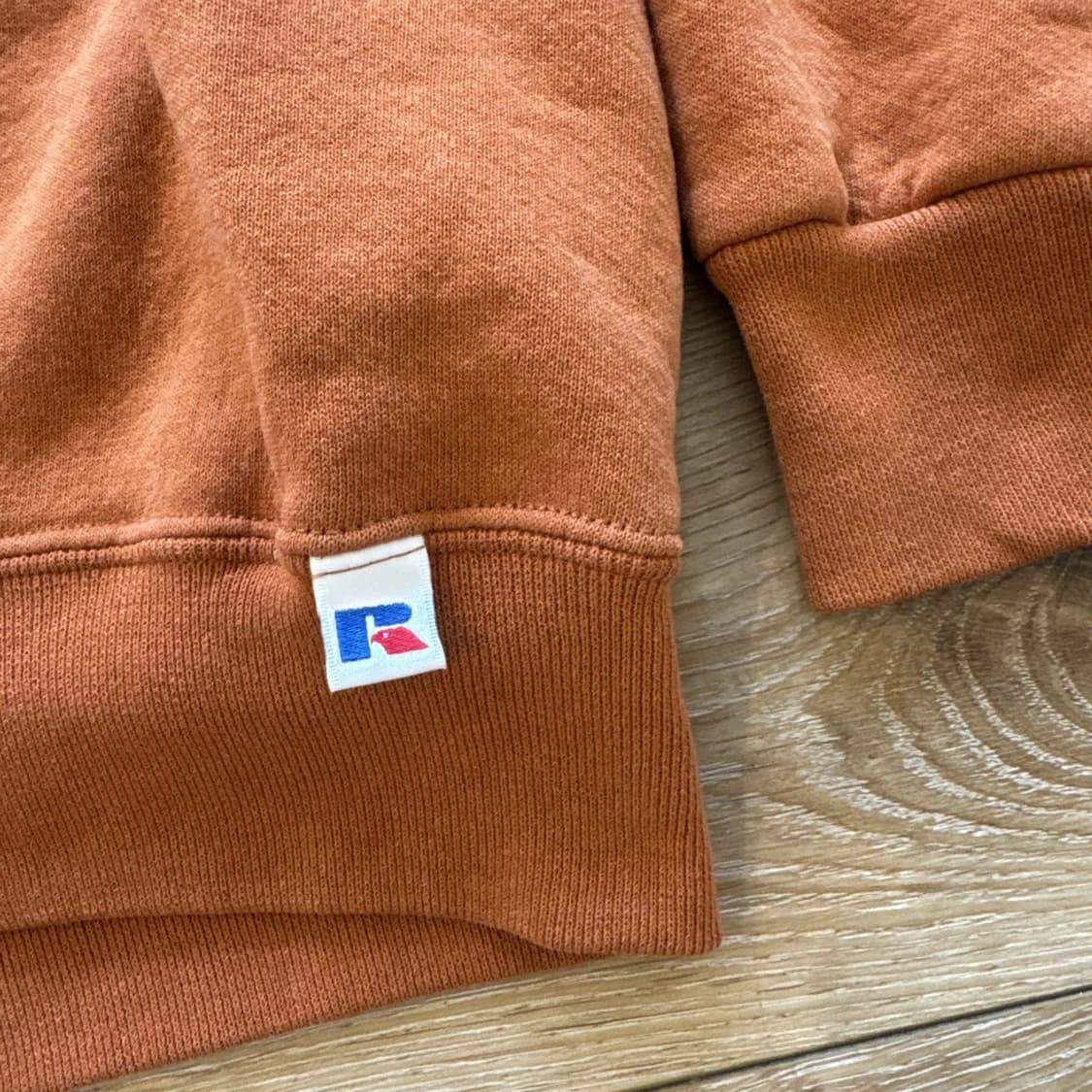 90s 러셀 애슬레틱 빈티지 오렌지 맨투맨 상품이미지5