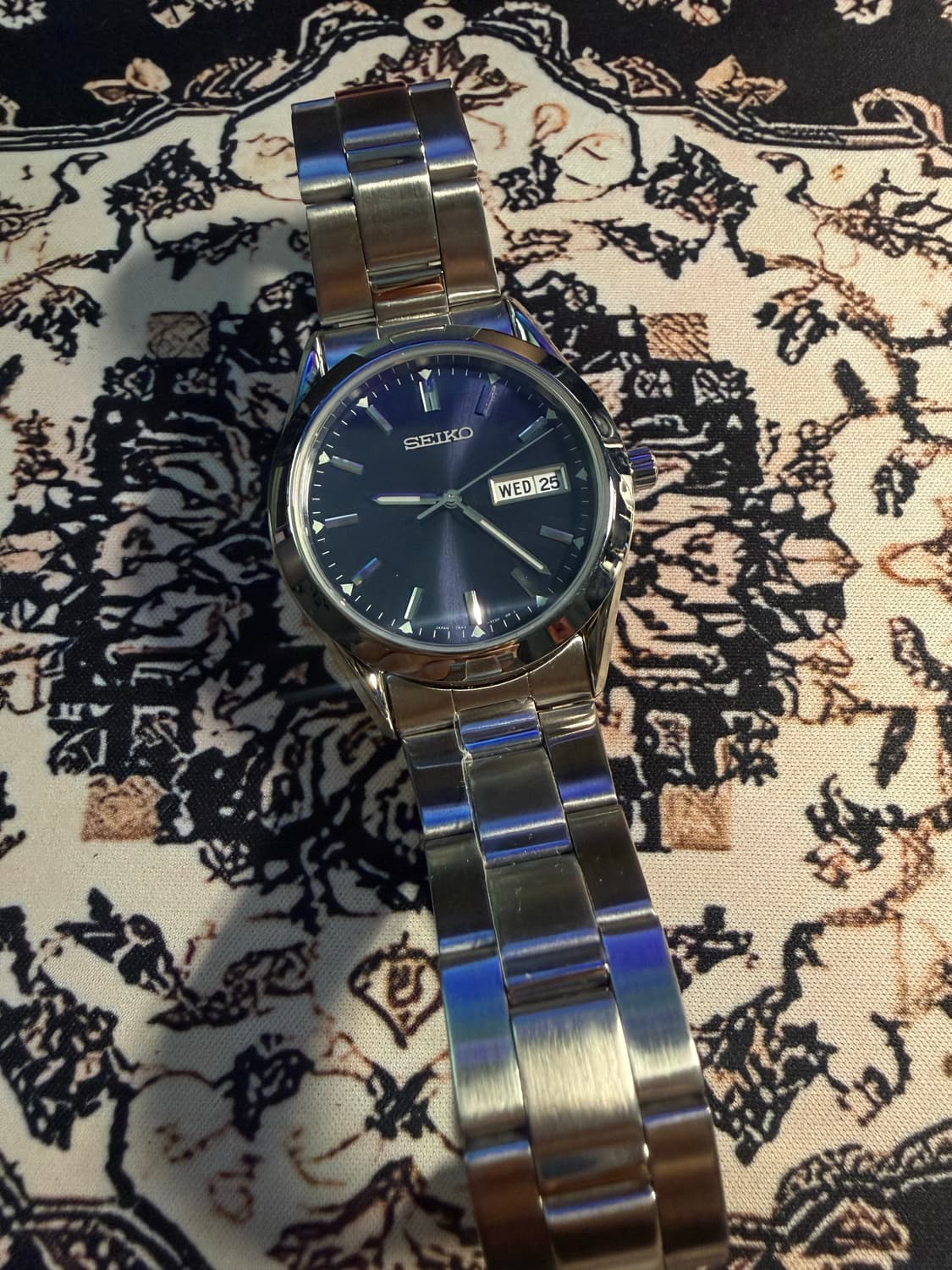 SEIKO 메탈 쿼츠 시계 상품이미지1