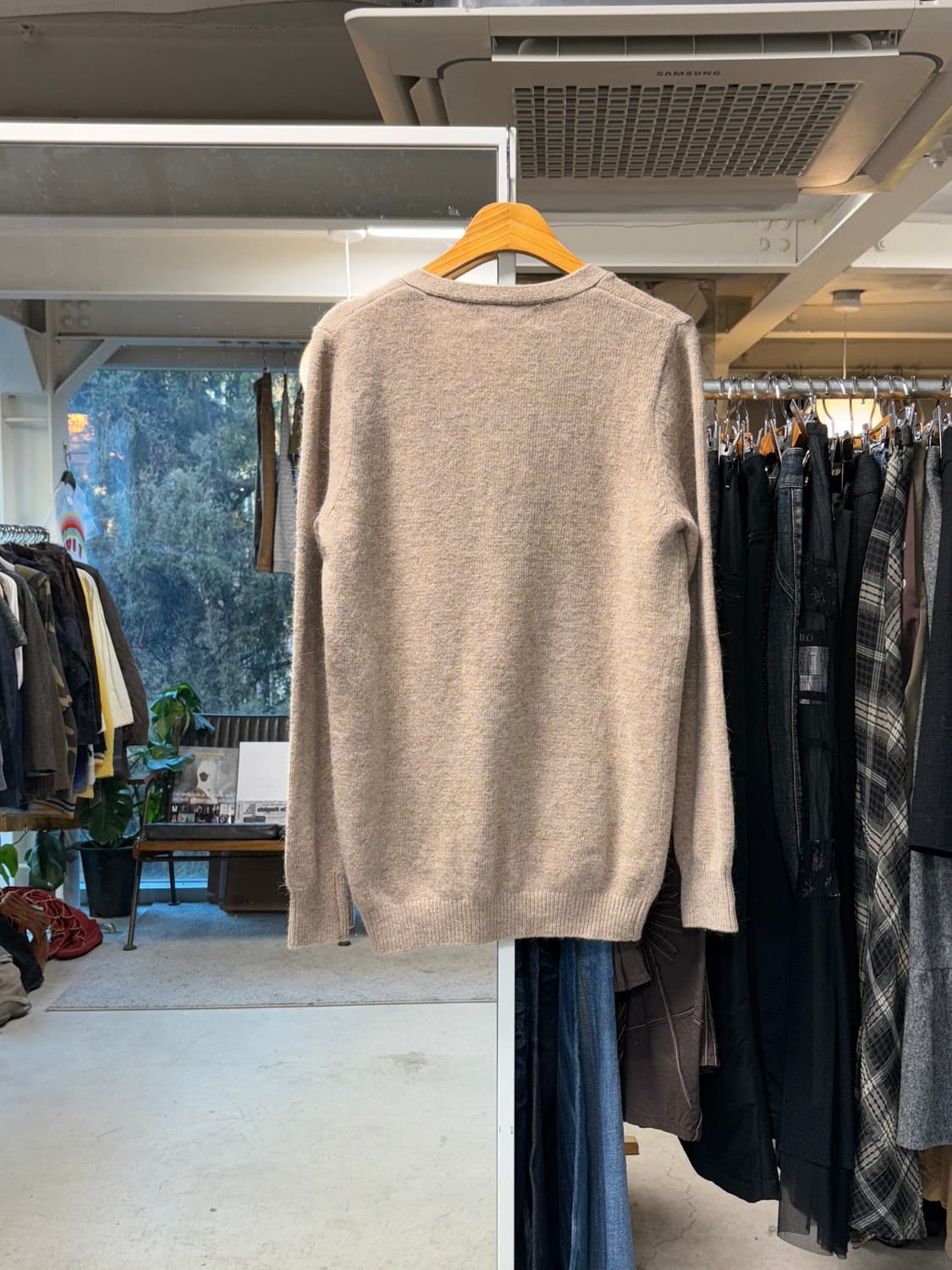 네넷 베이지 가디건 상품이미지3