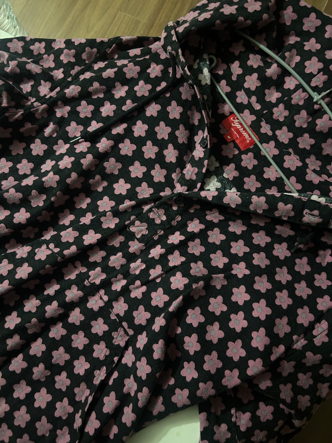 SUPREME flower 후드티 상품이미지3