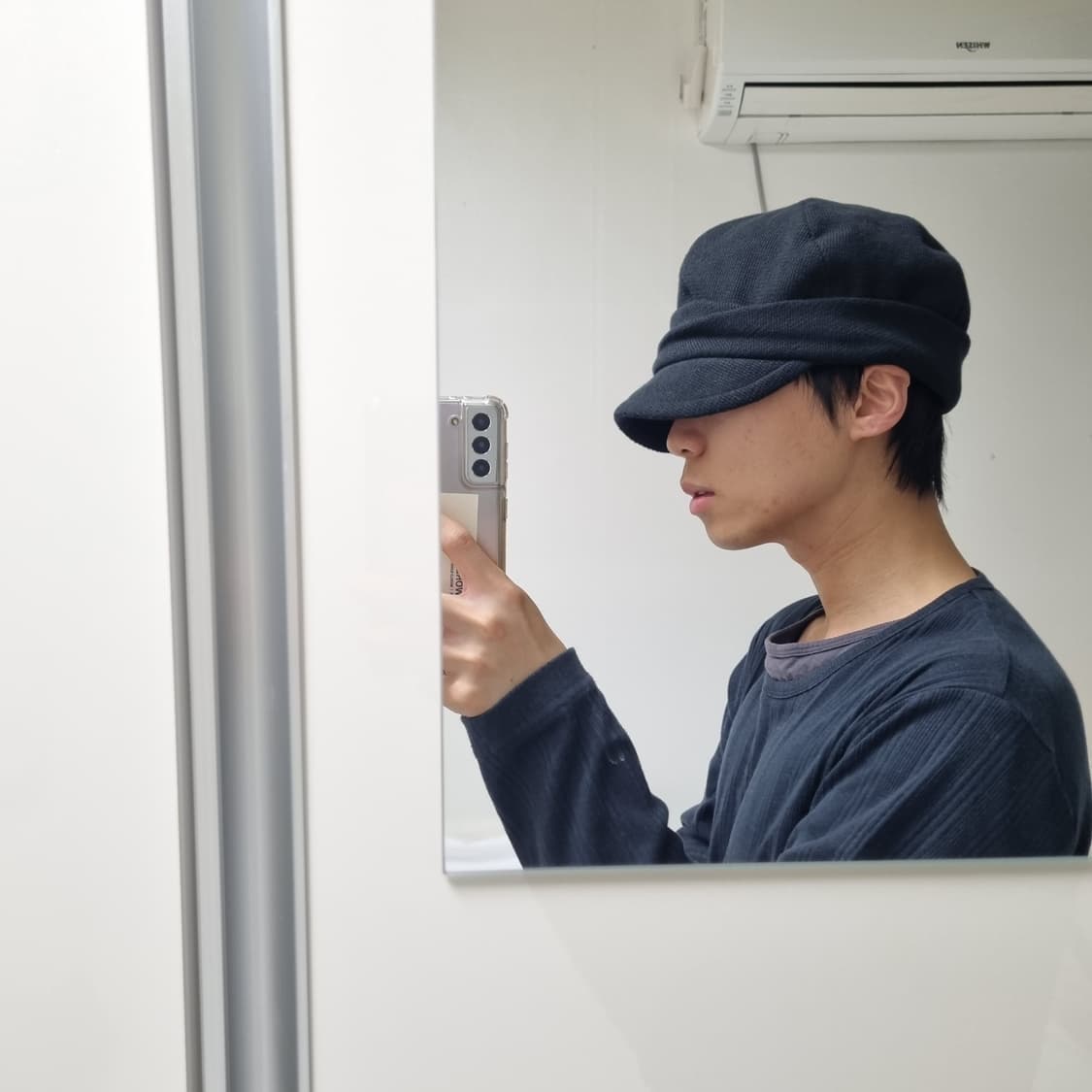 CA4LA 드레이프 캡 블랙 상품이미지9