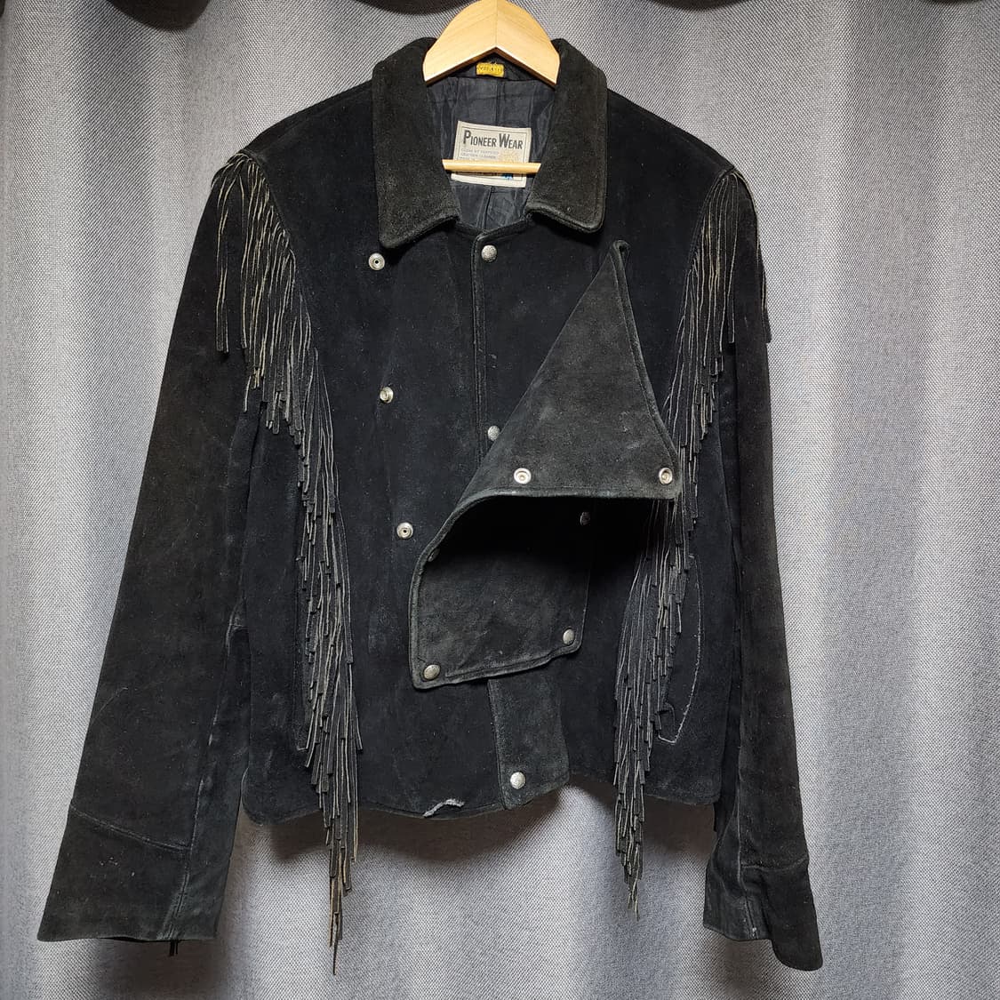 Pioneers 80's 파이오니어 덮개 아메리칸 웨스턴 프린지 자켓 상품이미지4
