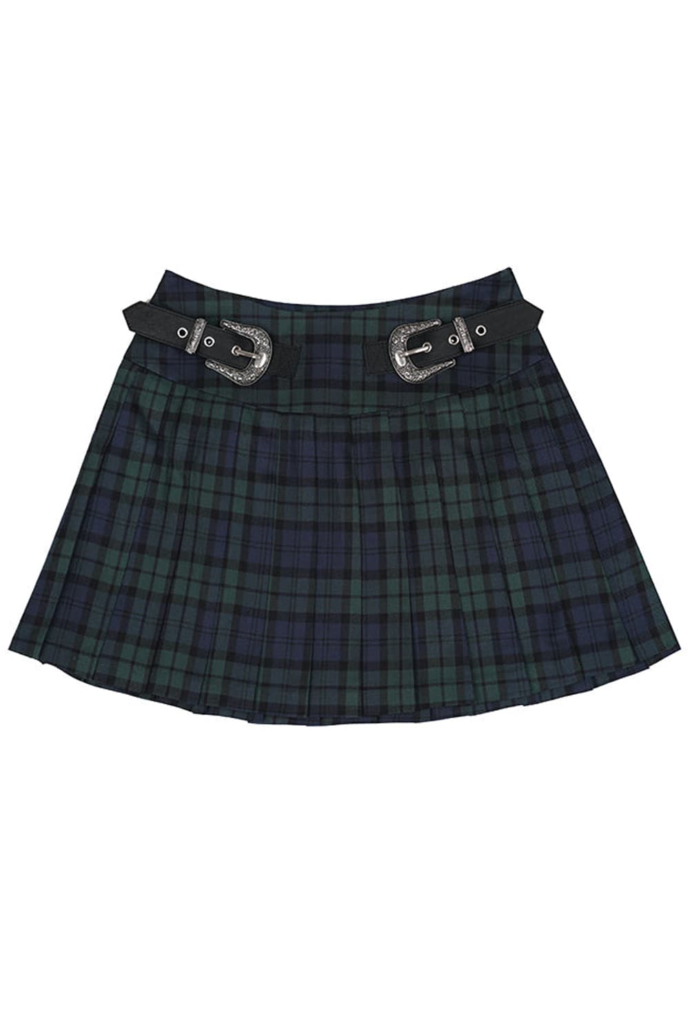 데어드 Belted check pleats skirt 상품이미지1
