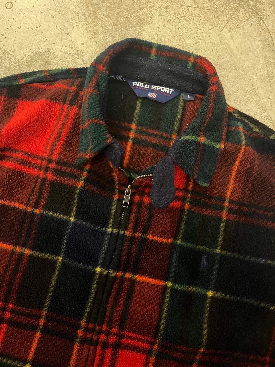 빈티지 폴로스포츠 울자켓 상품이미지2