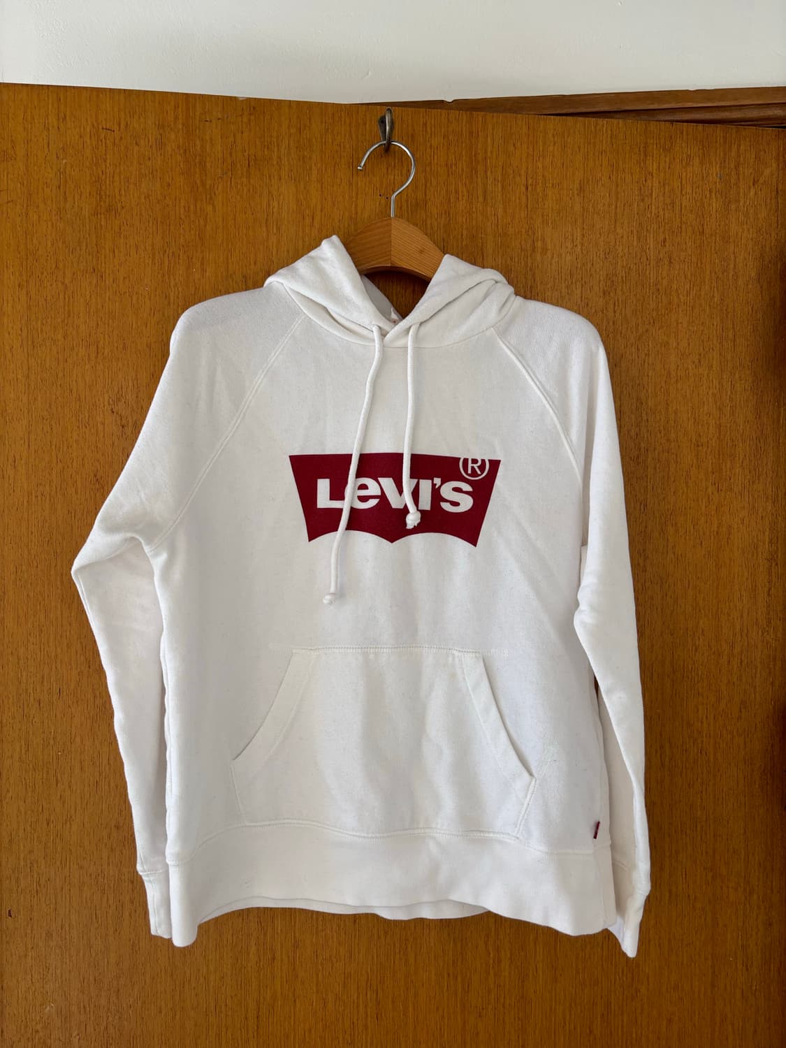 리바이스 화이트 로고 후드티 상품이미지1