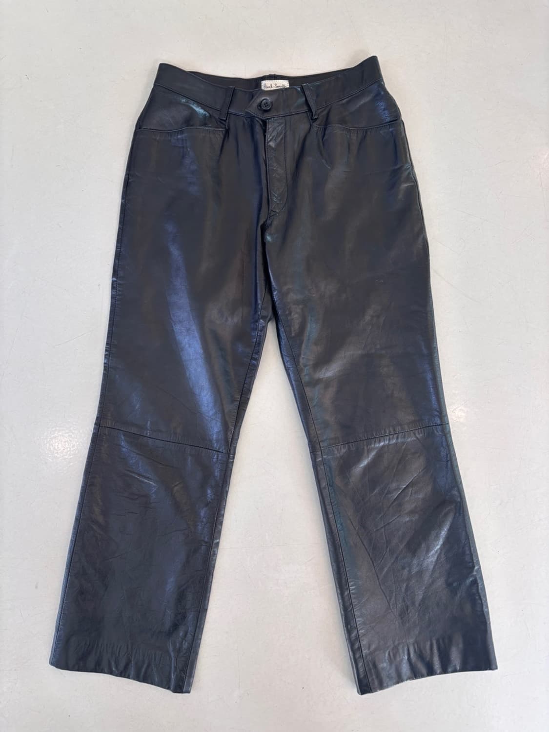 Vintage Paul Smith Leather Pants 상품이미지2