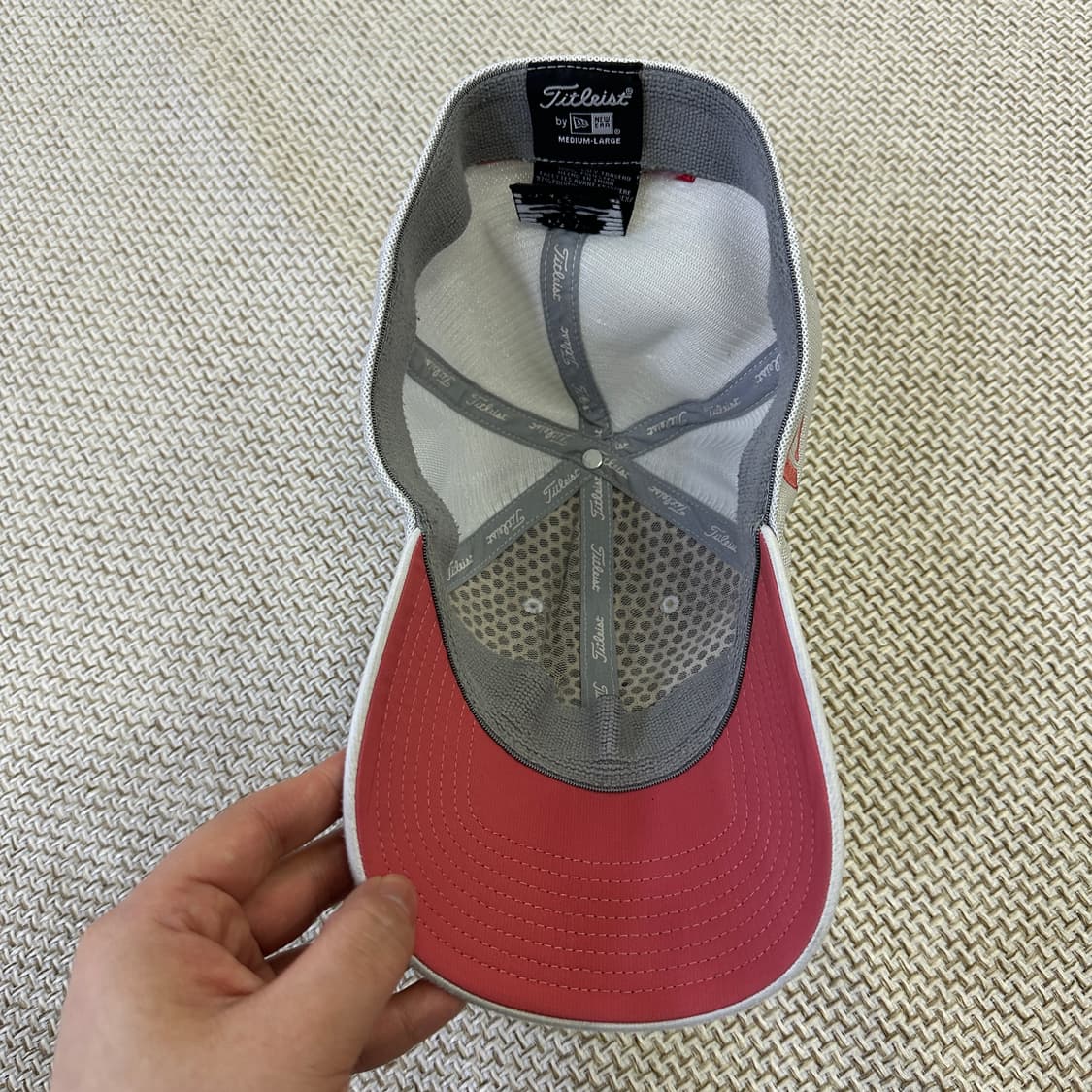 M-L 타이틀리스트 메쉬 골프 모자 0331D 상품이미지7