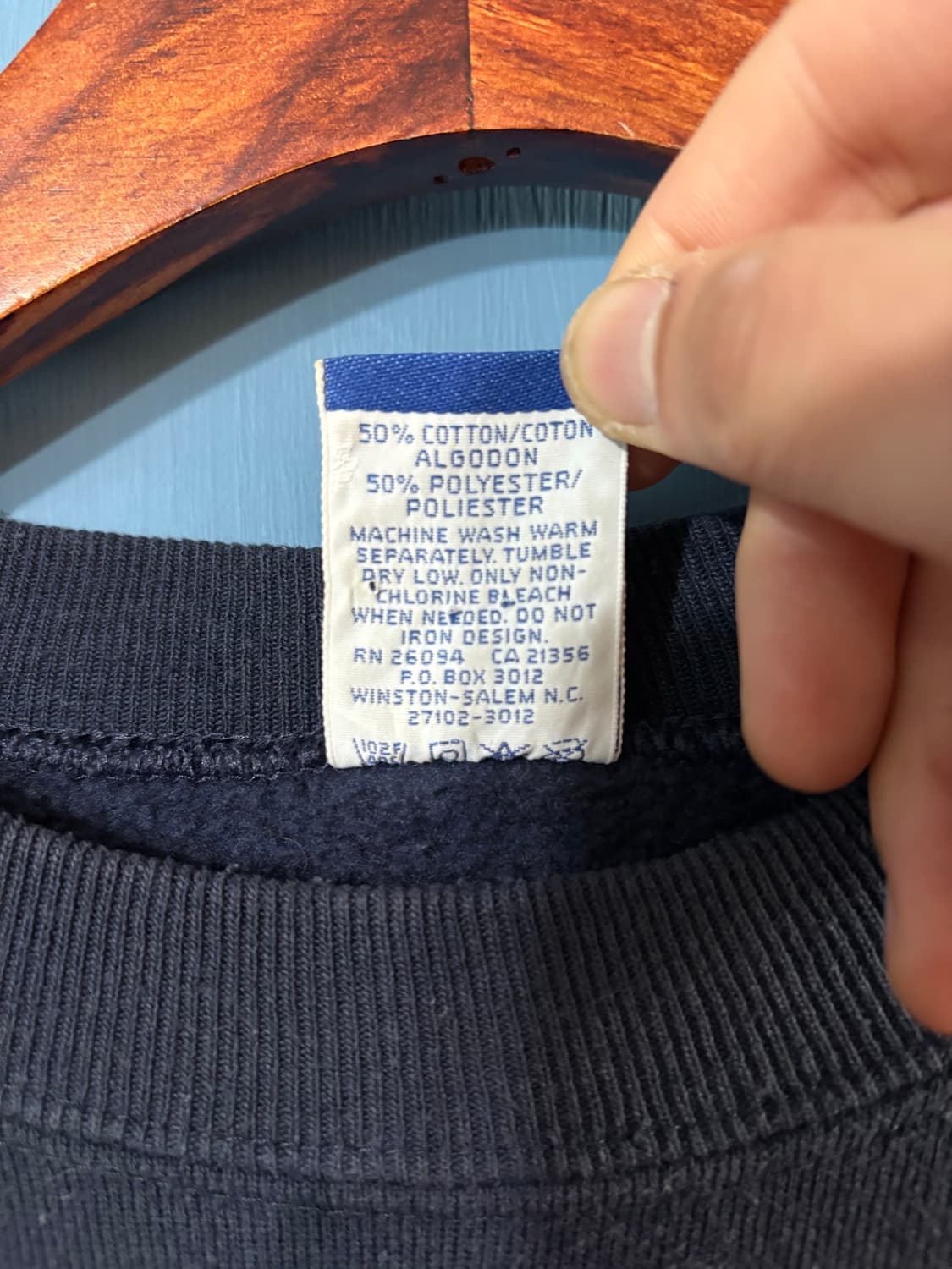 90's Champion USA Sweatshirt. 상품이미지5