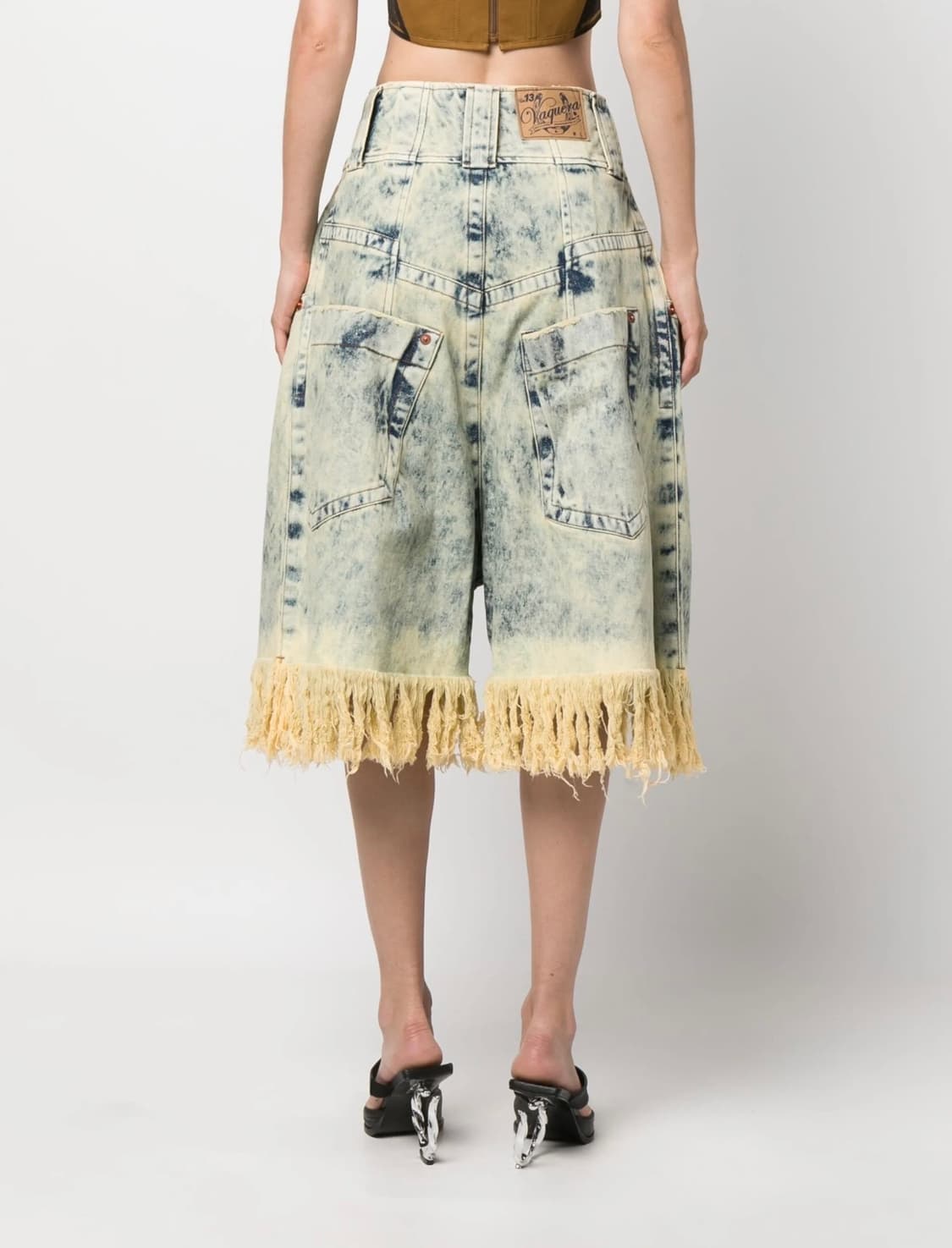 바퀘라 베이비 와이드 데님 쇼츠 상품이미지2