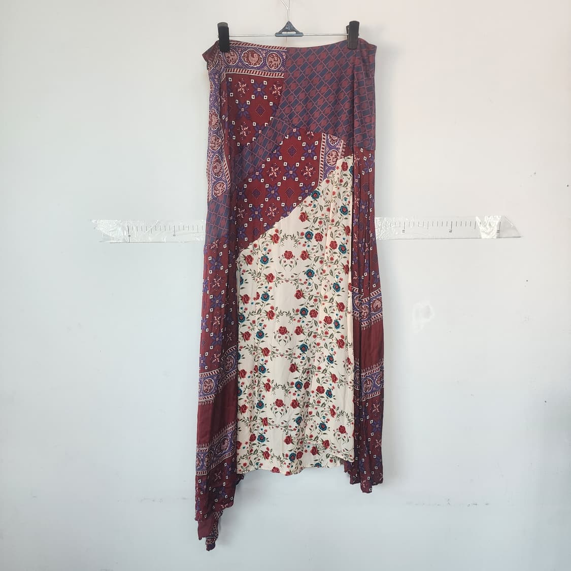 산드로 패턴 믹스 플라워 롱 스커트 상품이미지5