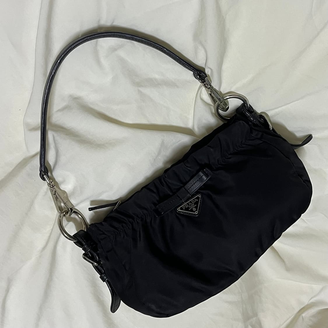 빈티지 ) prada 프라다 포코노 리본 미니백 상품이미지2