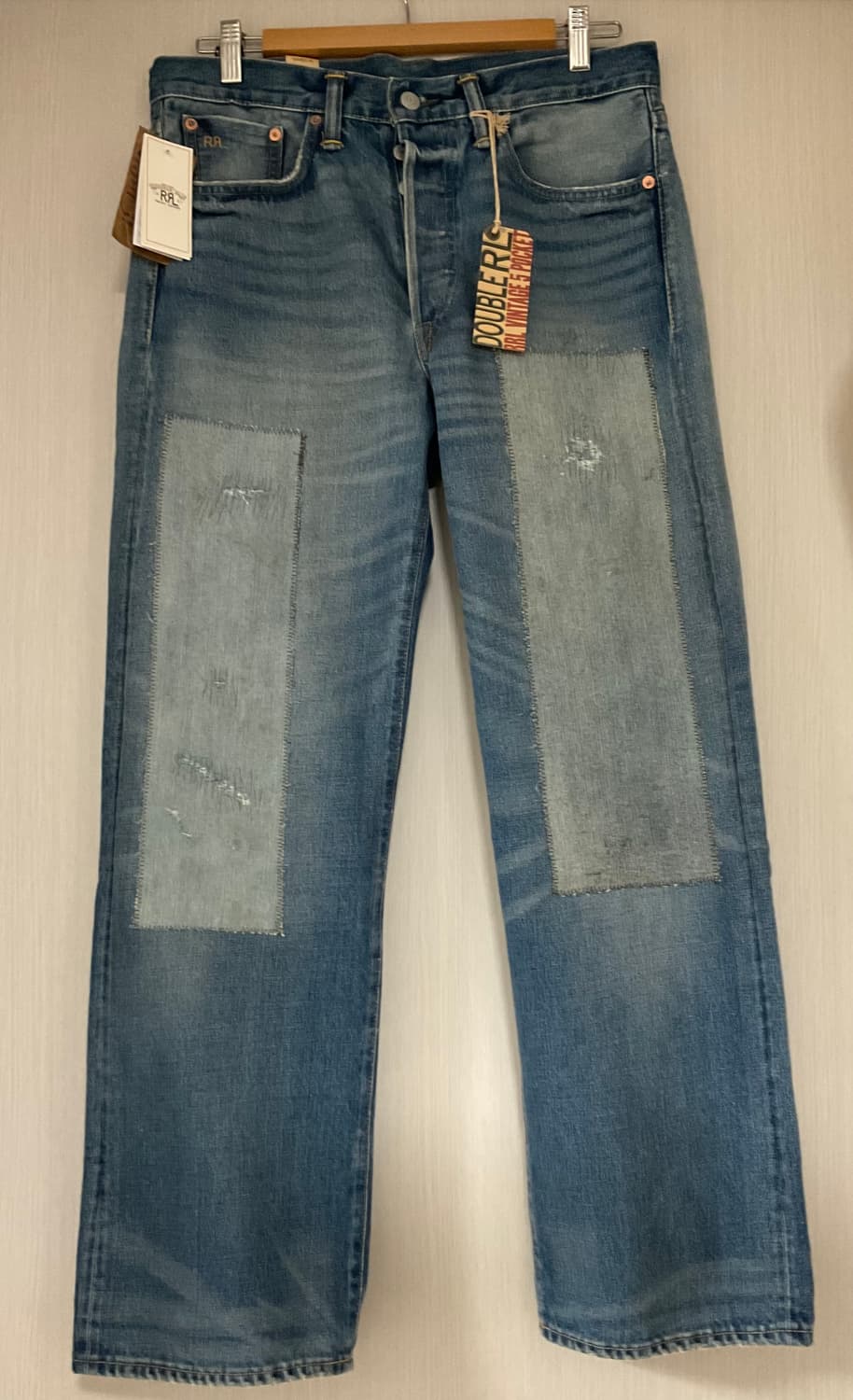 RRL 더블알엘 빈티지 파이브포켓 미드랜드 셀비지 진 30x30 상품이미지1