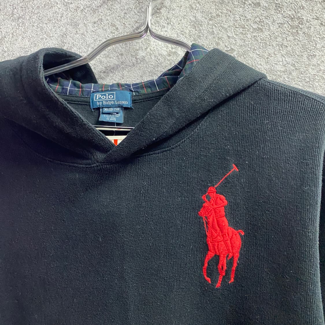 폴로 랄프로렌 빅포니 코튼 후드티 B4640 상품이미지3