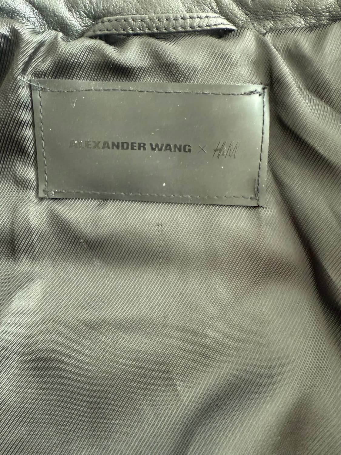 알렉산더왕 H&M 가죽 퀼팅 자켓 EUR 32 상품이미지5