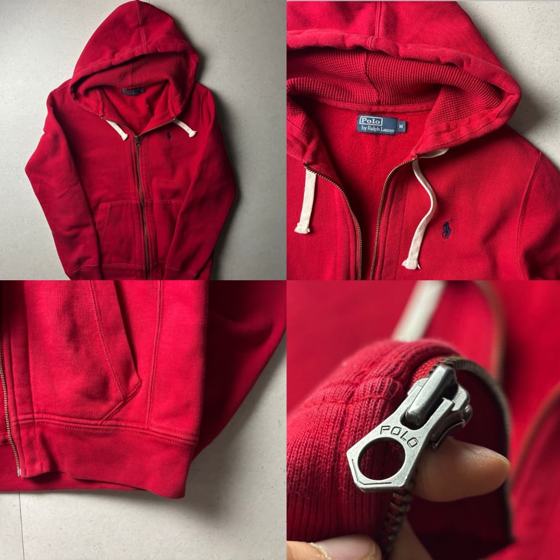 폴로 후드집업 상품이미지4