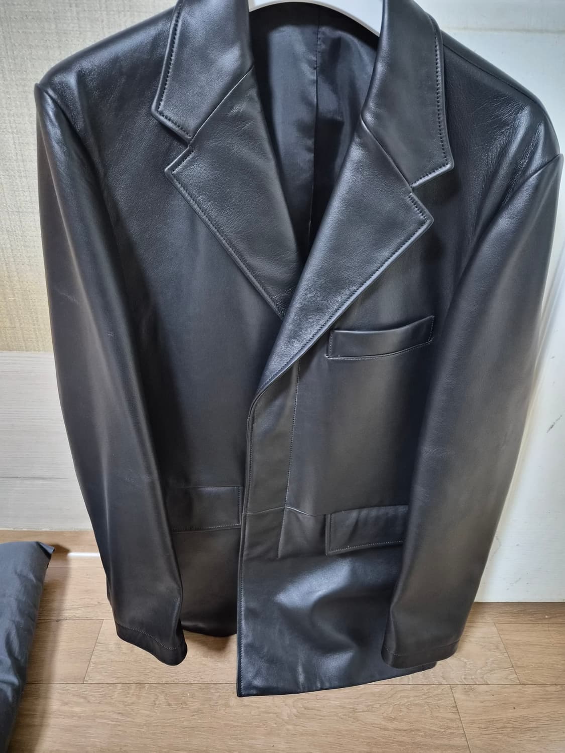 언지미크 대디핏 리얼레더 블레이져 상품이미지1