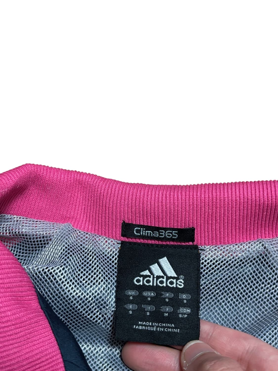 아디다스 네이비 핑크 바람막이  상품이미지6