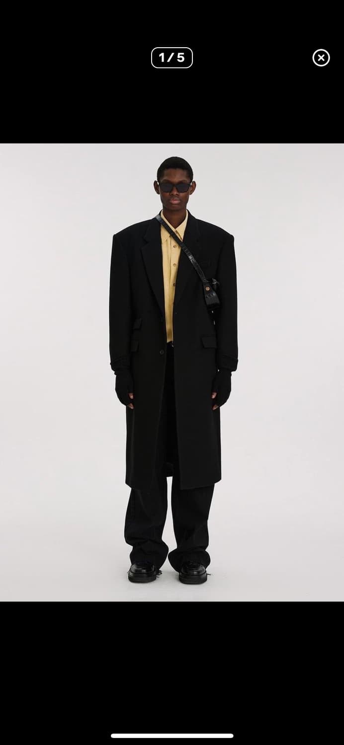 렉토 베를린 코트 블랙 m사이즈 상품이미지1