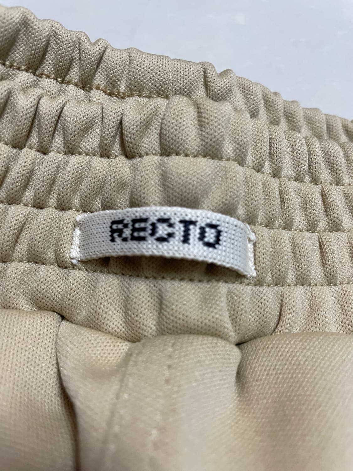 렉토 트리콧 팬츠 베이지 상품이미지3