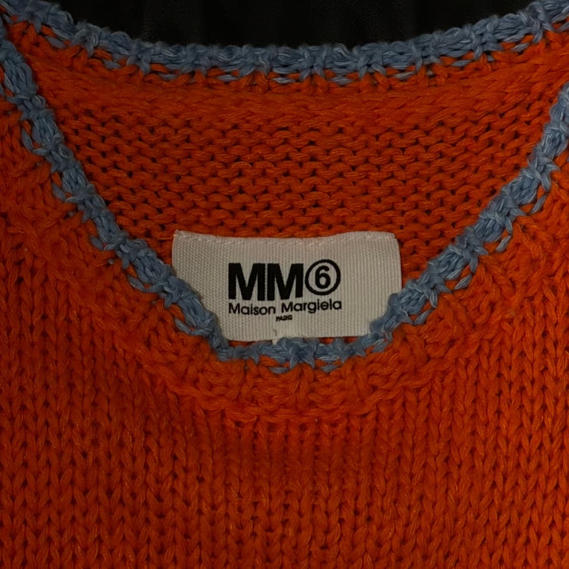 메종마르지엘라 오렌지 니트 베스트 상품이미지6