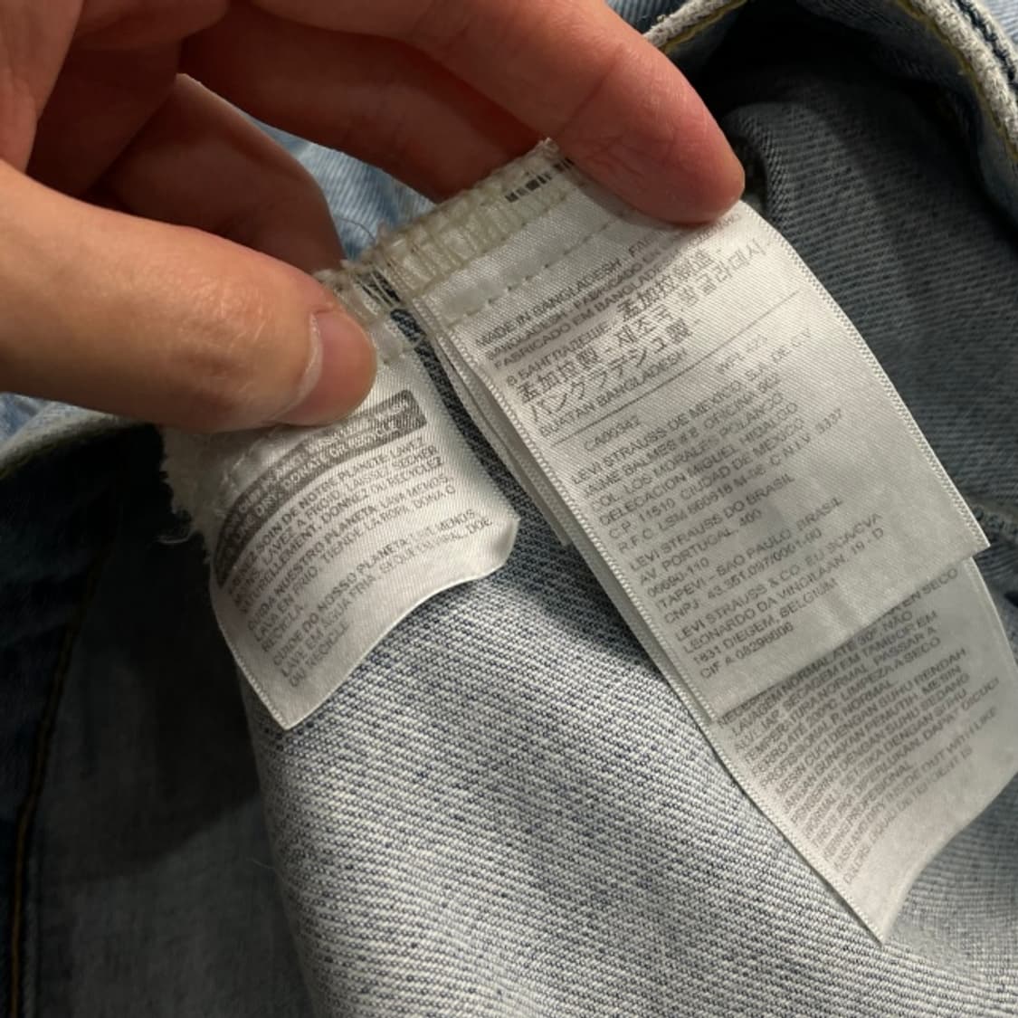 105 리바이스 72334 데님 자켓 상품이미지4