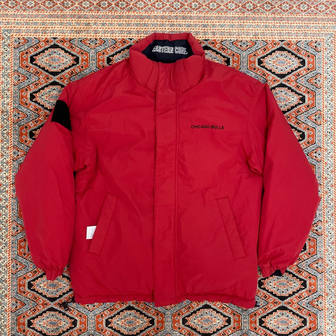NBA 시카고불스 양면 덕다운 패딩점퍼 남성M 상품이미지1