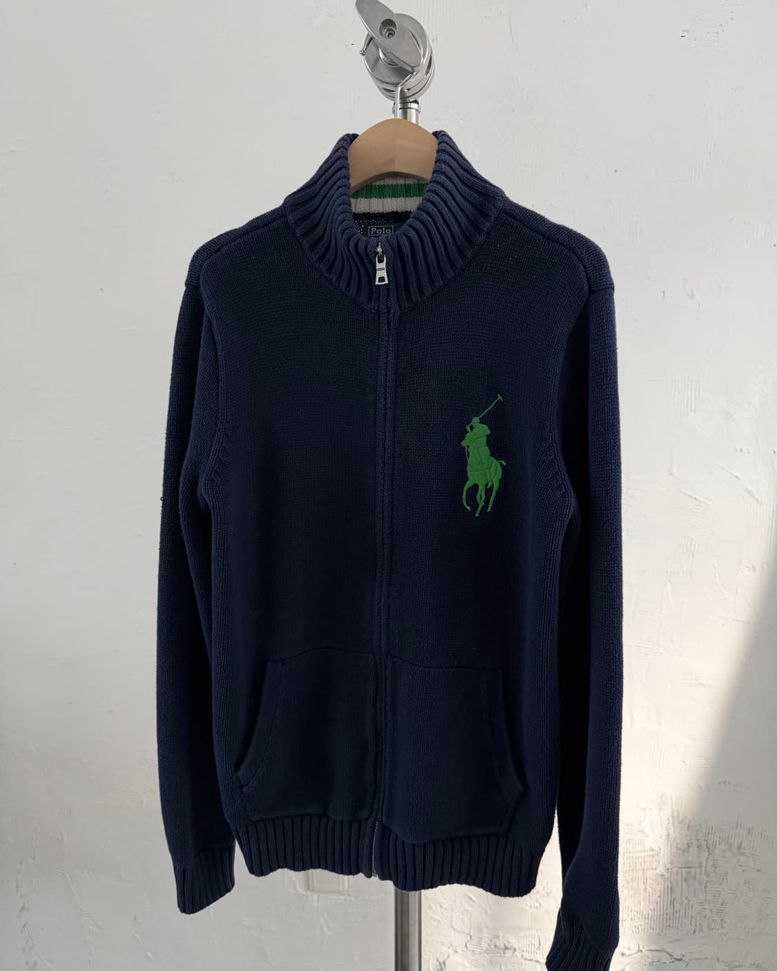 Polo 폴로 랄프로렌 보이즈라인 빅포니 니트집업 상품이미지4