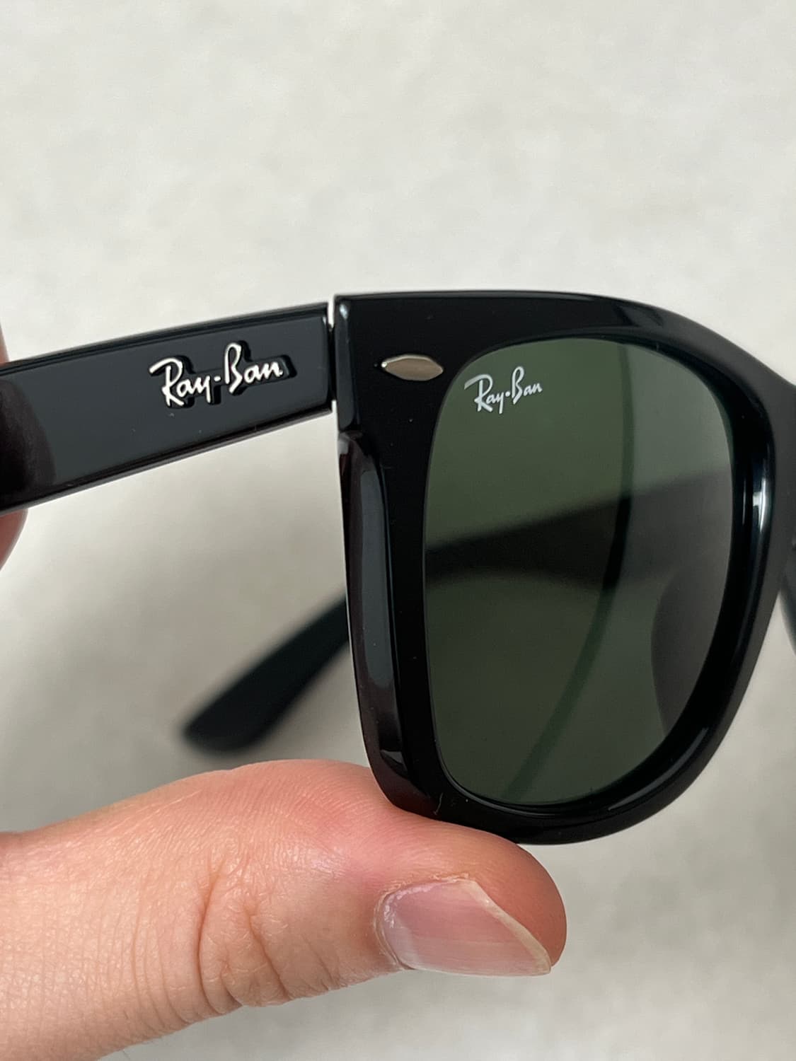 레이벤 웨이페어러 RB2140F WAYFARER 901 GREEN 52 상품이미지4