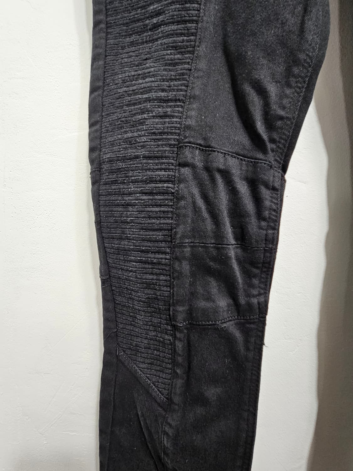 H&M 블랙 바이커 스키니진 상품이미지7